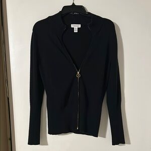 Calvin Klein Black Cardigan Sweater